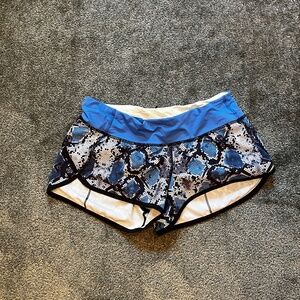 Lululemon speed shorts 2.5" size 6